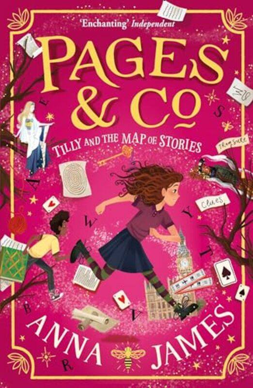 

Pages and Co Tilly and the Map of Stories by Anna James-Paperback