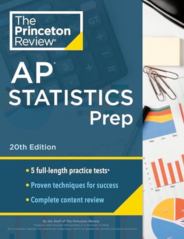 Princeton Review Ap Statistics Prep 2024 by The Princeton Review Paperback