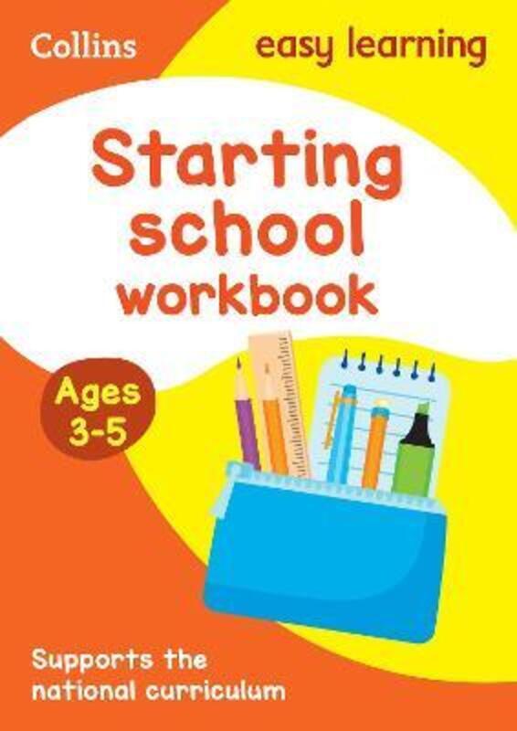 Starting School Workbook Ages 3-5: Ideal for Home Learning (Collins Easy Learning Preschool).paperback,By :Collins Easy Learning