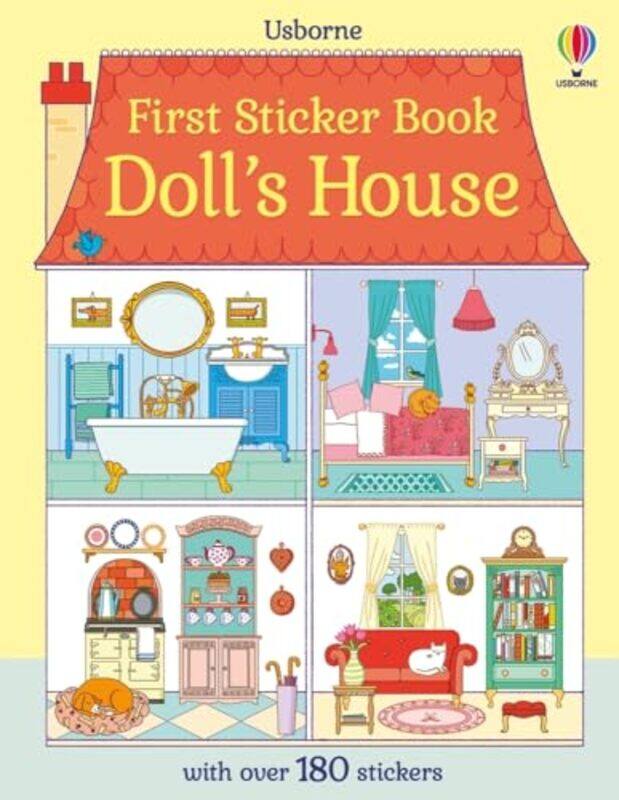 

First Sticker Book Dolls House By Abigail Wheatley -Paperback