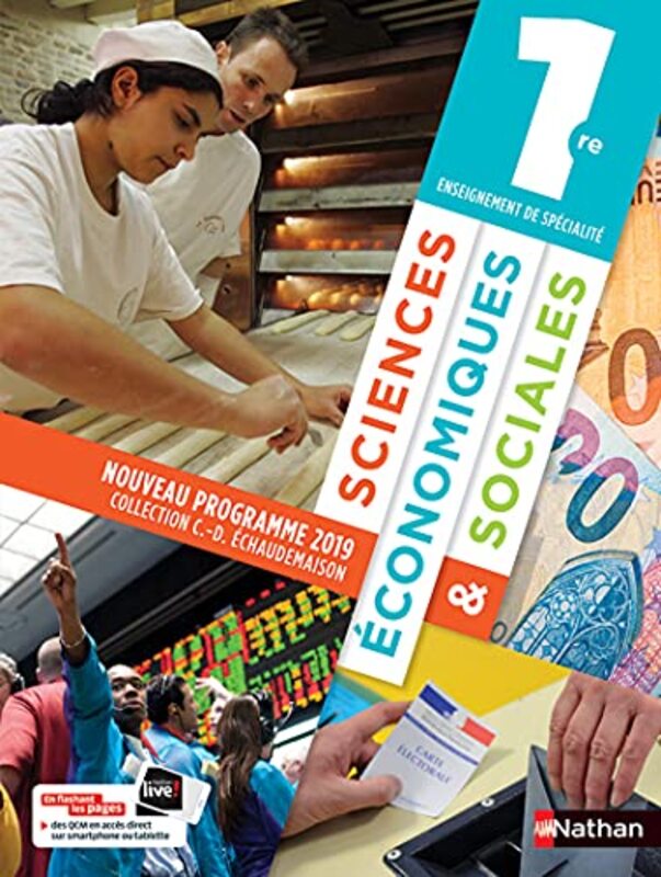 Sciences Economiques& Sociales 1Re - Manuel De L'Eleve - 2019 By Collectif Paperback