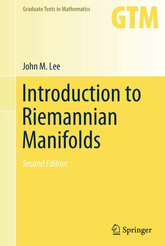 

Introduction to Riemannian Manifolds