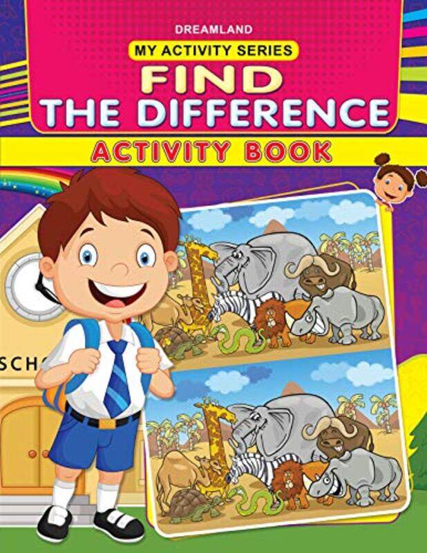 

My Activity Find the Difference Activity Book by Dreamland Publications - Paperback