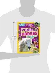 National Geographic Kids Ponies and Horses Sticker Activity Book: Over 1, 000 Stickers!, Paperback Book, By: National Geographic Kids