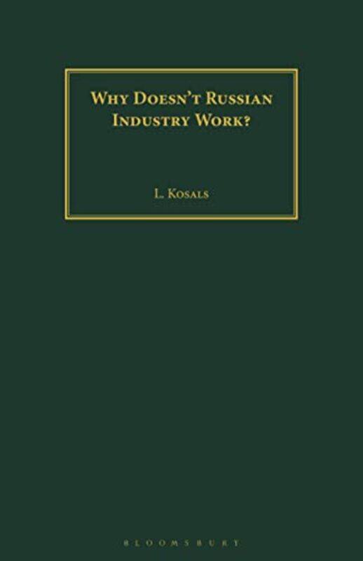 

Why Doesnt Russian Industry Work-Paperback