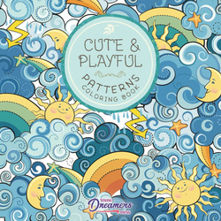 Cute and Playful Patterns Coloring Book, Paperback Book, By: Young Dreamers Press
