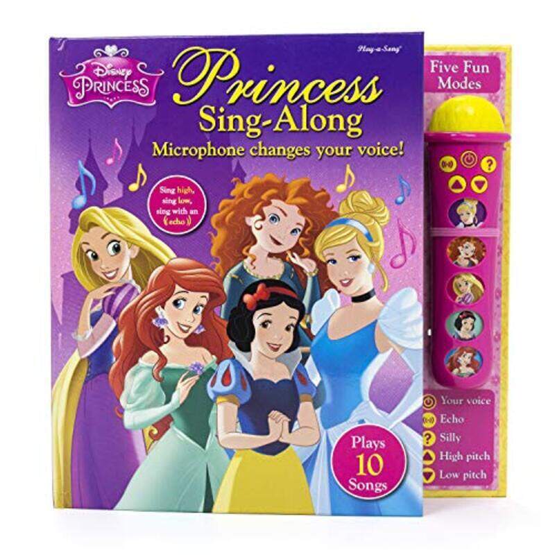 

Disney Princess Princess Sing-Along Voice Changing Microphone Book