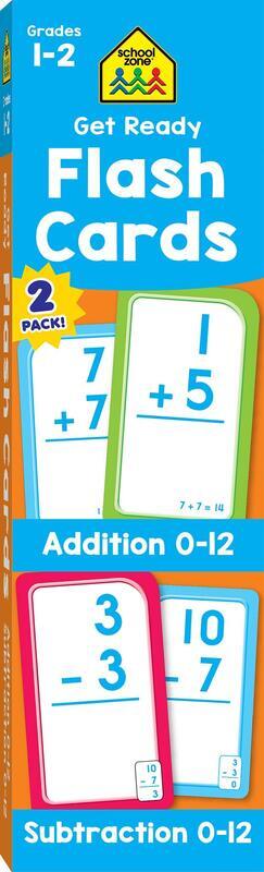 

Addition & Subtraction 2-pack Flash Cards, Hardcover Book, By: School Zone