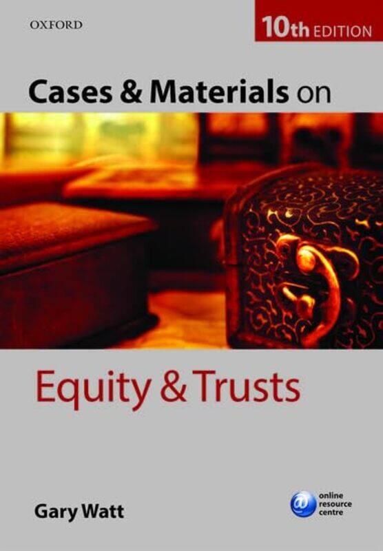 

Cases & Materials on Equity & Trusts by David Independent Psychotherapist and Editor Mair-Paperback