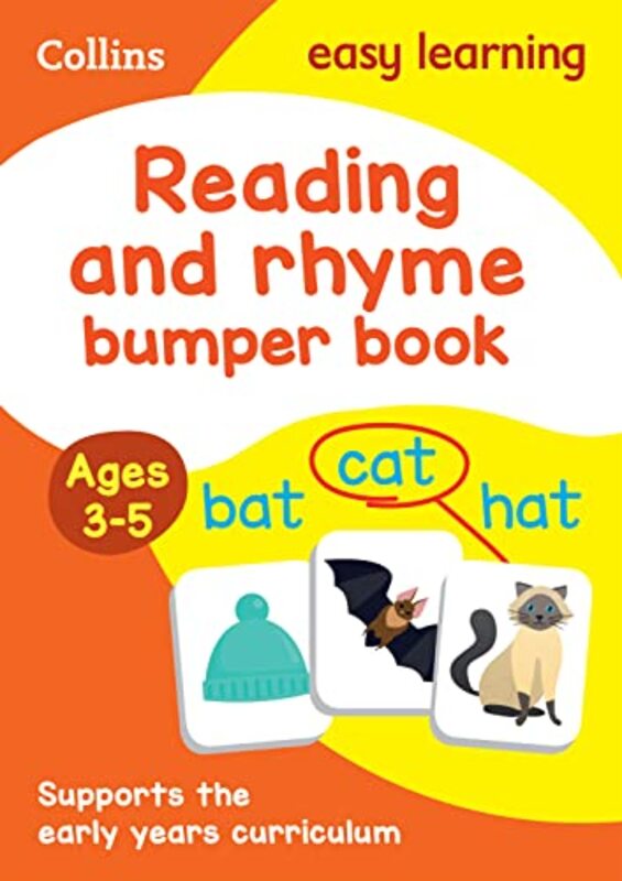 Reading and Rhyme Bumper Book Ages 35 by Collins Easy Learning-Paperback