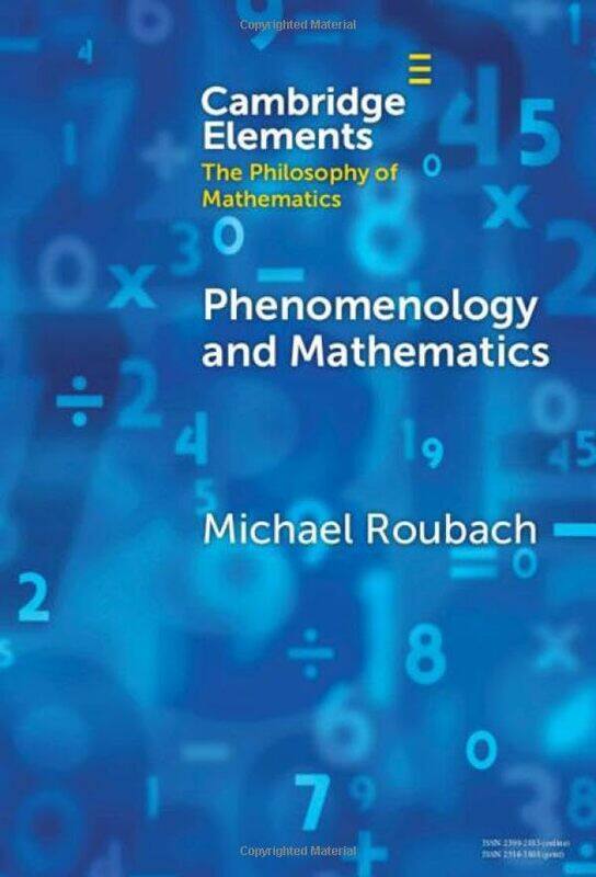 

Phenomenology and Mathematics by Yasmin El-Rifae-Hardcover