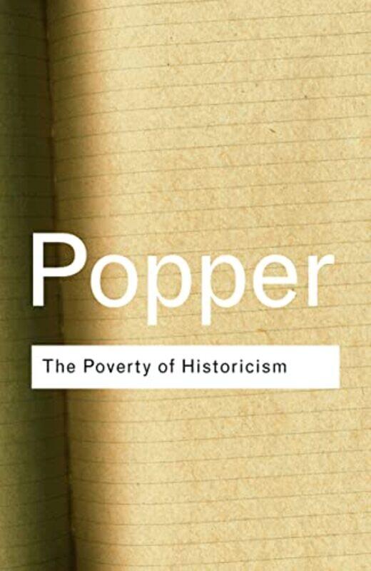 

The Poverty of Historicism by Karl Popper-Paperback