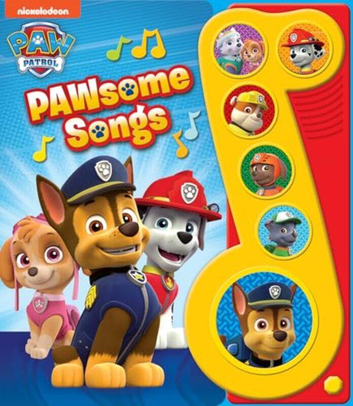 

Nickelodeon Paw Patrol Pawsome Songs By Phoenix - Hardcover