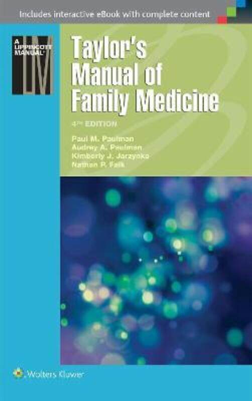 

Taylor's Manual Of Family Medicine, 4e,Paperback,ByPaulman