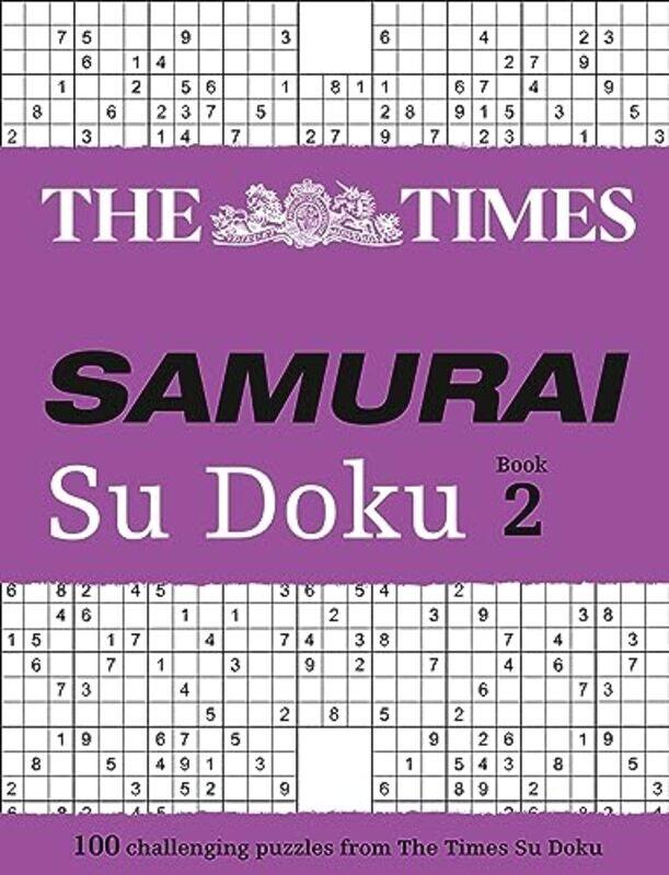 

The Times Samurai Su Doku 2 by Tom Wright-Paperback