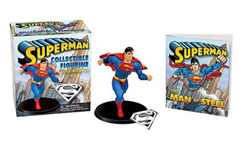 

Superman: Collectible Figurine and Pendant Kit (Mega Mini Kits), Paperback Book, By: Donald Lemke