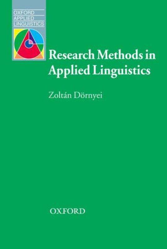 

Research Methods in Applied Linguistics by Eugene Ehrlich-Paperback