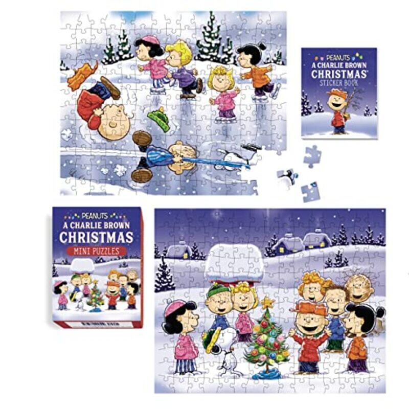 

Peanuts Charlie Brown Xmas Mini Puzzles By Schulz Charles M - Paperback