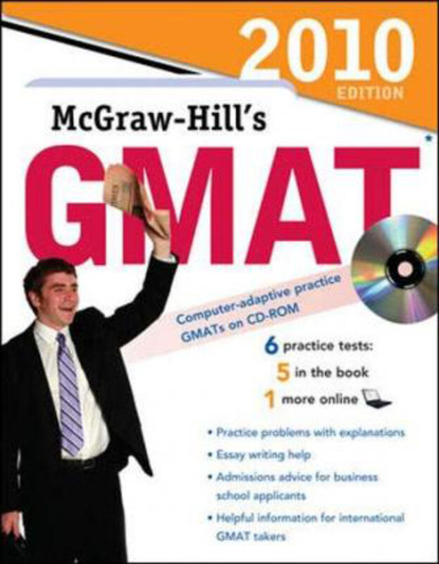 

McGraw-Hill's GMAT with CD-ROM, 2010 Edition, Paperback Book, By: James Hasik