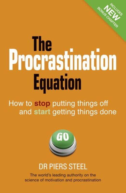 

Procrastination Equation The by Piers Steel-Paperback