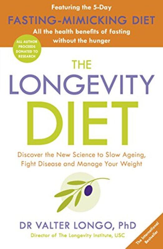 

The Longevity Diet by Dr Valter Longo-Paperback