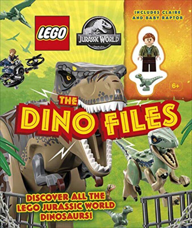 

LEGO Jurassic World The Dino Files: with LEGO Jurassic World Claire minifigure and baby raptor!,Hardcover,by:Saunders, Catherine - Lomax, Dean R.