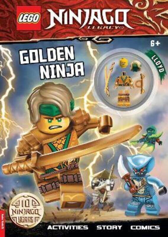 

LEGO (R) NINJAGO (R): Golden Ninja: Activity Book with Minifigure.paperback,By :Buster Books