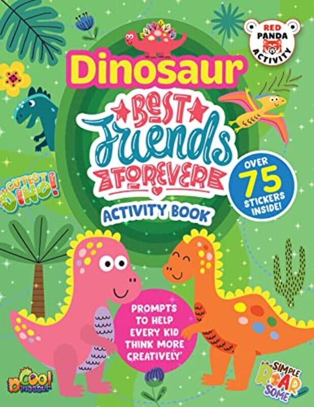 

Dinosaur Best Friends Forever Activity Book by Red Panda-Paperback