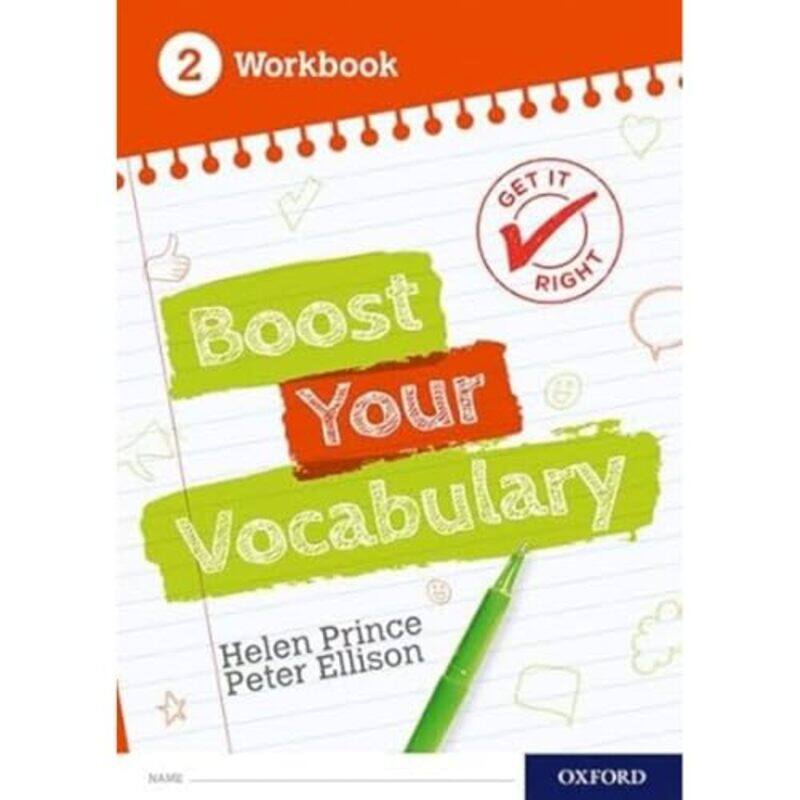 

Get It Right Boost Your Vocabulary Workbook 2 by Sandra HaleDr Jemina Napier-Paperback