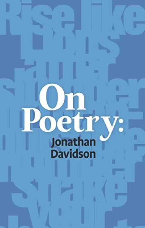 

On Poetry by Jonathan Davidson-Paperback