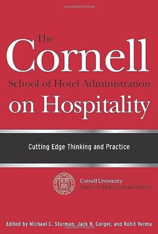 

The Cornell School of Hotel Administration on Hospitality by Susan Pearce-Hardcover