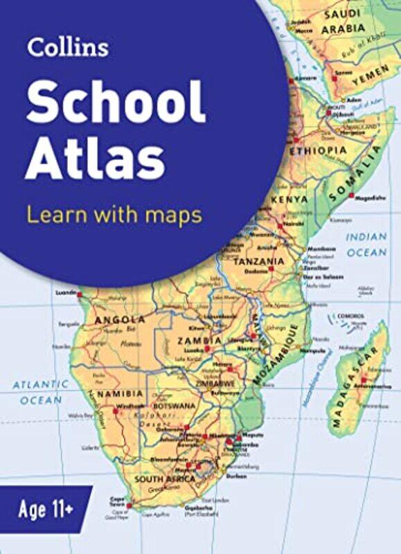 

Collins School Atlas by Gibson University of Manchester UK Burrell-Paperback