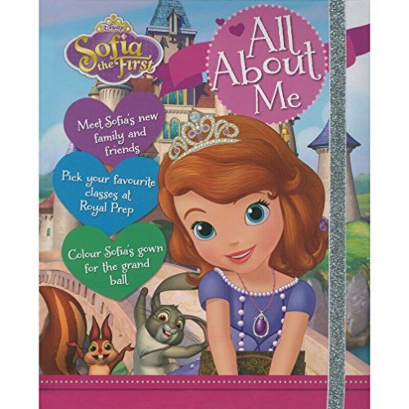 

Disney Sofia the First All About Me, Hardcover Book, By: Parragon Books Ltd