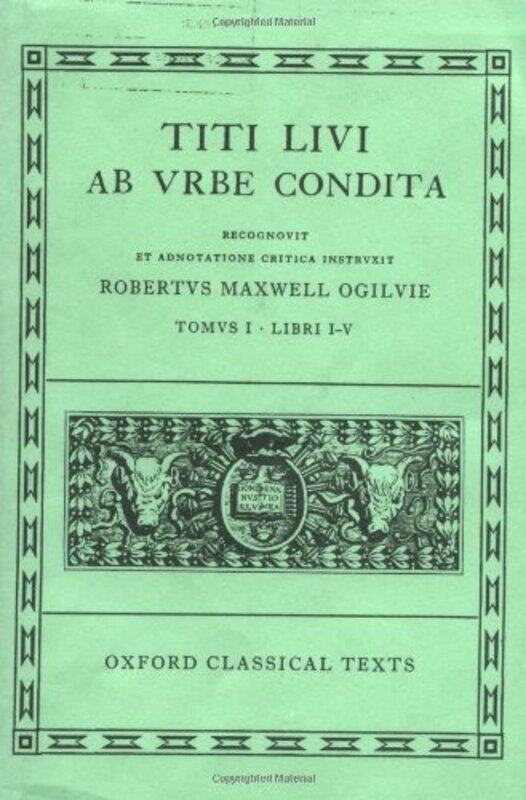 

Livy Ab Urbe Condita Books IV by Robert OgilvieRobert Maxwell Ogilvie-Hardcover