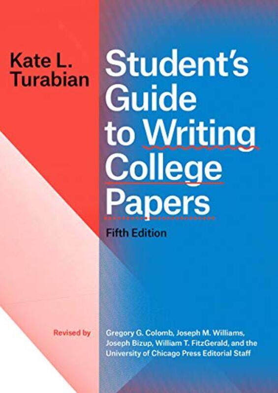 

Students Guide to Writing College Papers Fifth Edition by James E Zull-Paperback