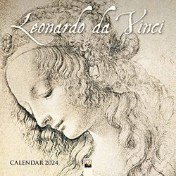 Leonardo Da Vinci Wall Calendar 2024 Art Calendar Flame Tree Studio Paperback