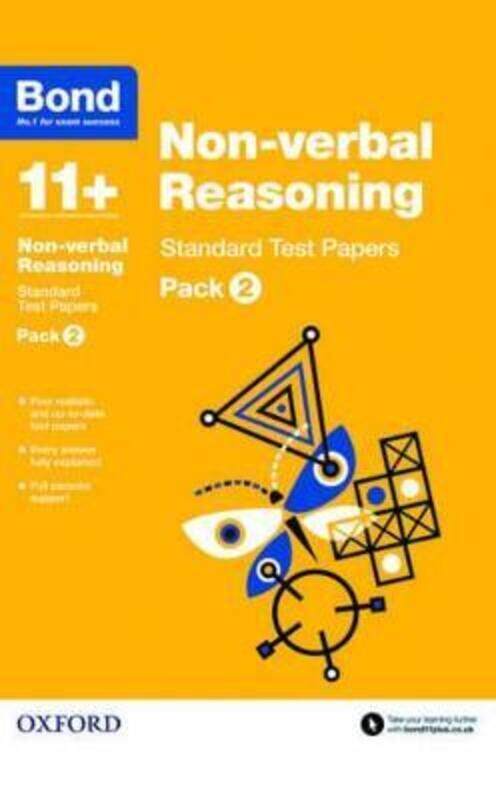 

Bond 11+: Non-verbal Reasoning: Standard Test Papers: Pack 2.paperback,By :Primrose, Alison - Bond 11+