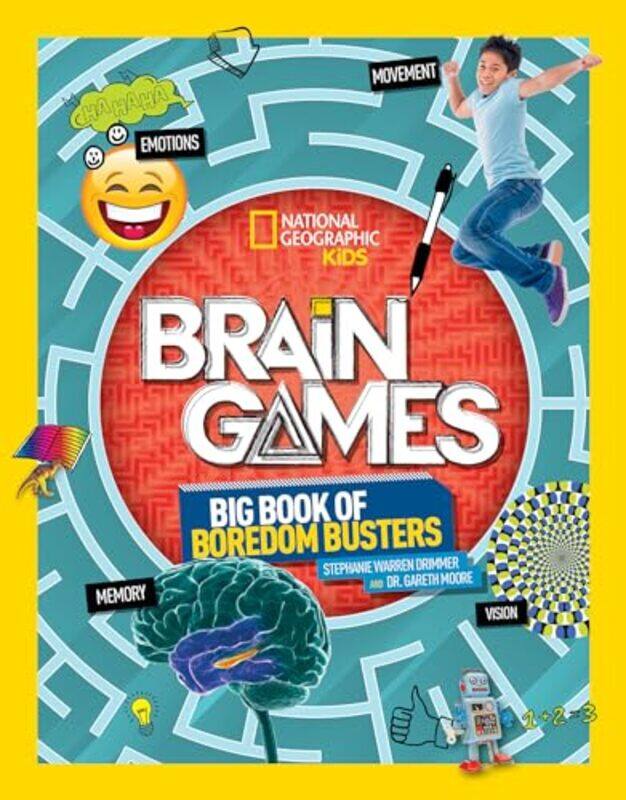 

Brain Games by National Geographic KidsStephanie Warren DrimmerDr Gareth Moore-Paperback