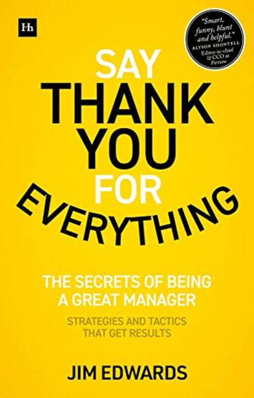 

Say Thank You For Everything by Jim - Paperback