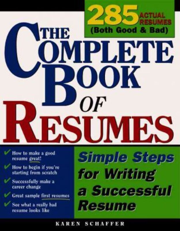 The Complete Book of Resumes.paperback,By :Karen Schaffer