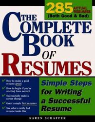 The Complete Book of Resumes.paperback,By :Karen Schaffer