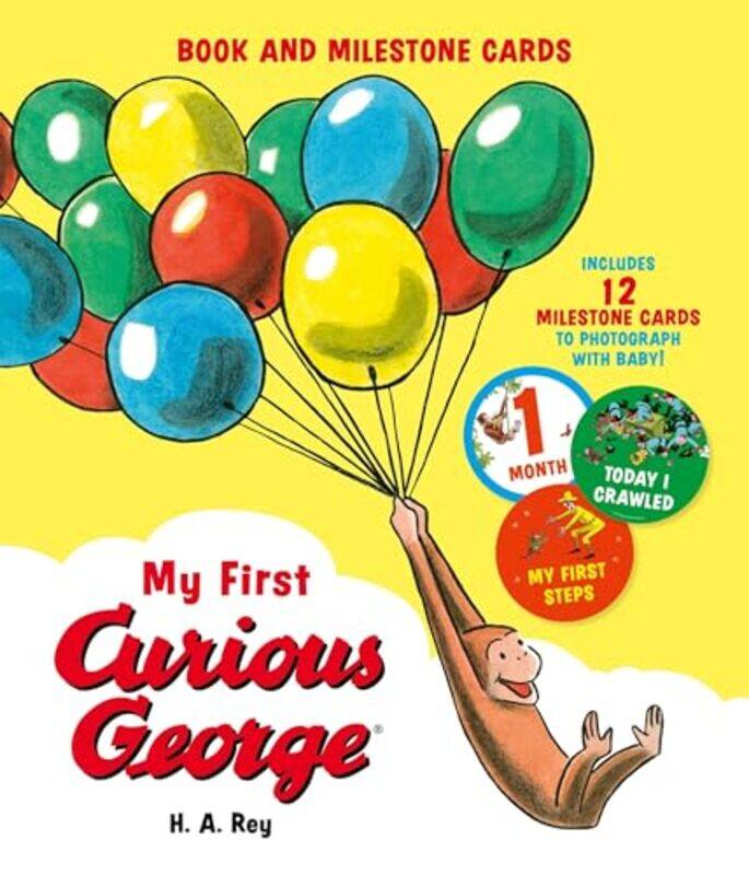 

My 1St Curious George Bk And Milestone Car By Rey Ha - Hardcover