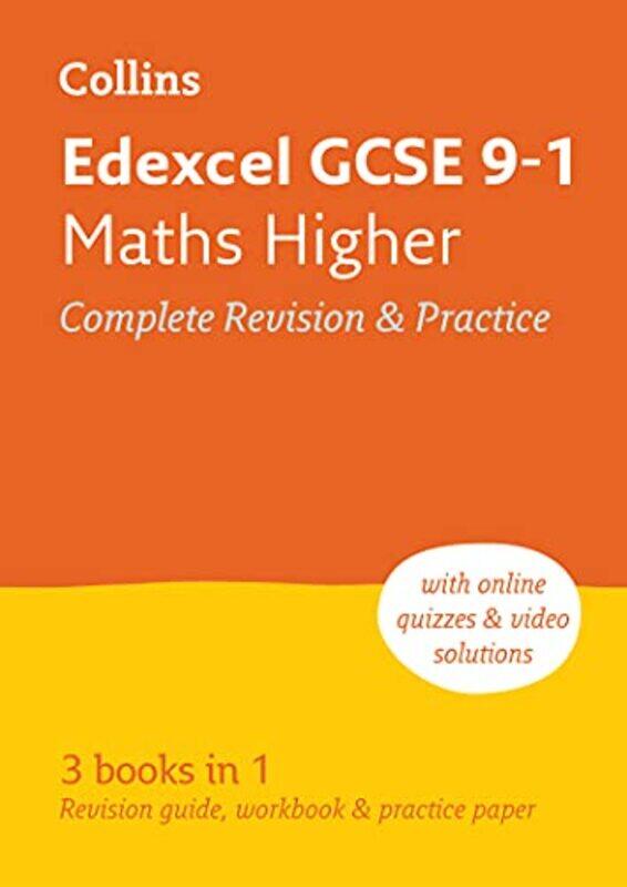 

Edexcel GCSE 91 Maths Higher AllinOne Complete Revision and Practice by Collins GCSE-Paperback