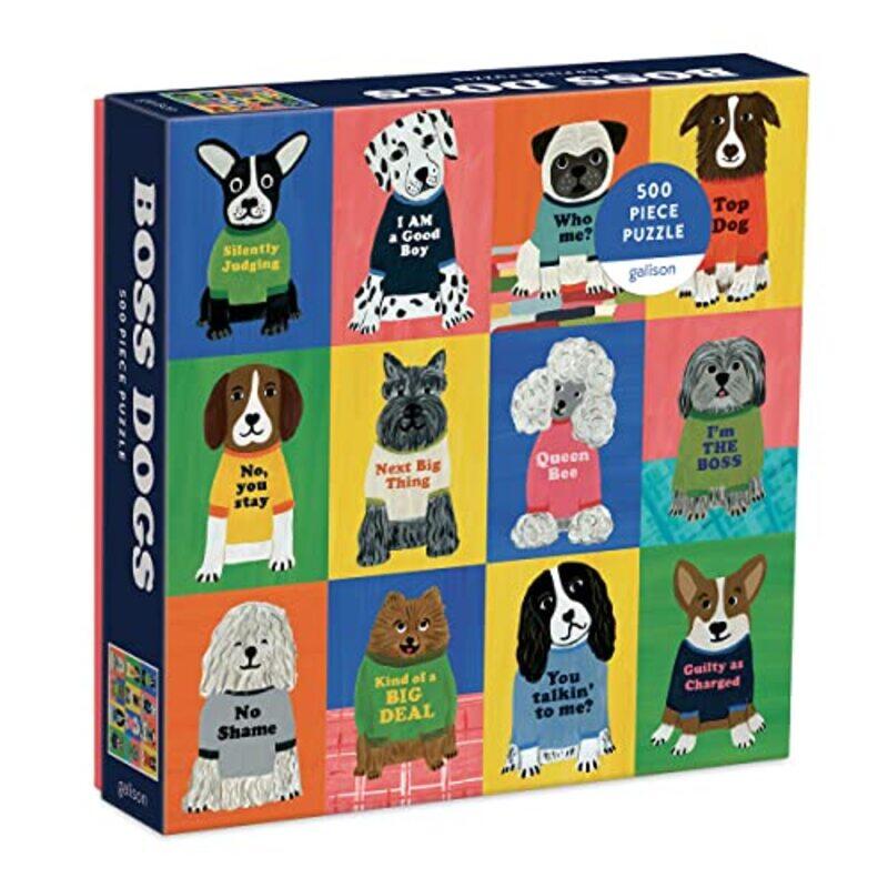 

Boss Dogs 500 Piece Family Puzzle By Galison - Fry Kasuba, Terri Paperback