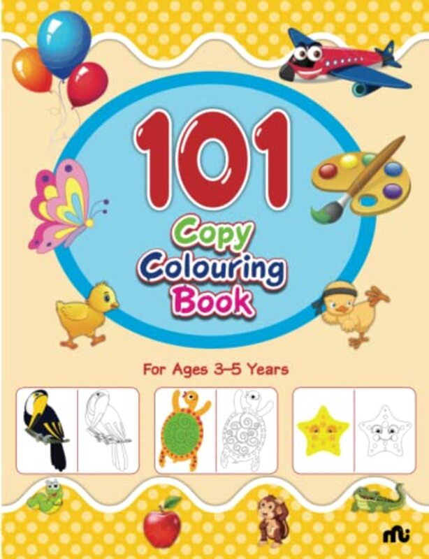 101 Copy Colouring Book,Paperback by Publications, Rupa - Moonstone
