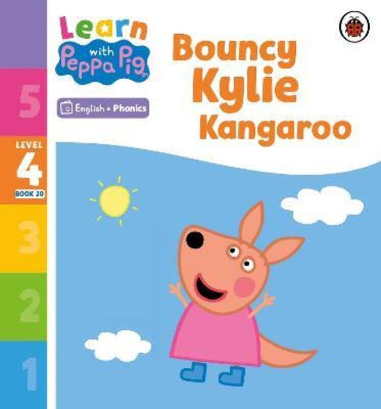 

Learn with Peppa Phonics Level 4 Book 20 - Bouncy Kylie Kangaroo (Phonics Reader)