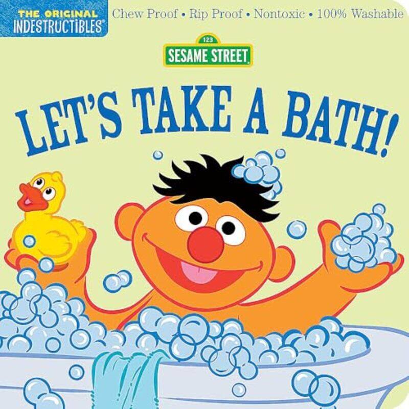 

Indestructibles Sesame Street Lets Take A Bath Chew Proof Rip Proof Nontoxic 100% Washabl by Pixton, Amy - Street, Sesame - Paperback