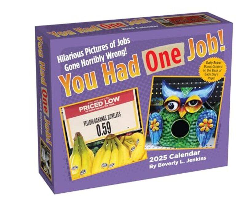 

You Had One Job 2025 Daytoday Calendar by Jenkins, Beverly L. - Paperback