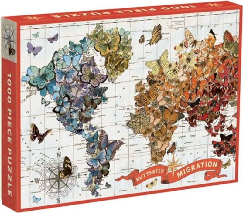 

Butterfly Migration 1000 Pc Puzzle By Gold Wendy - Hardcover