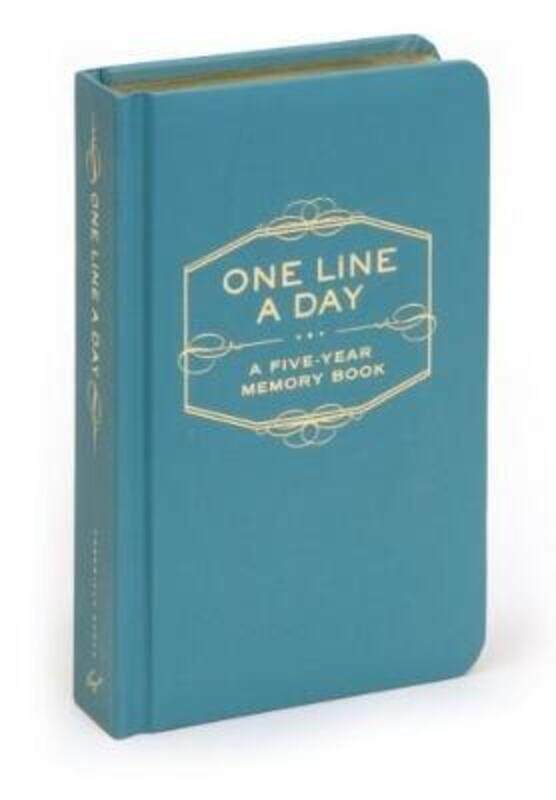 

One Line a Day: A Five-Year Memory Book.paperback,By :Chronicle Books Staff